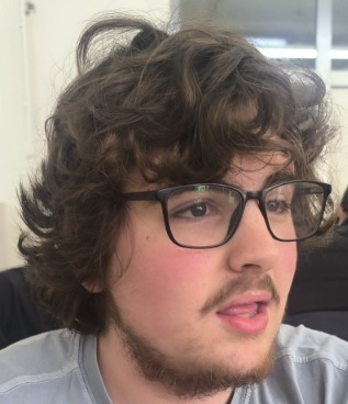 Xavi Bermejo Borella durant la inauguració del Passeig Verdaguer Renovado